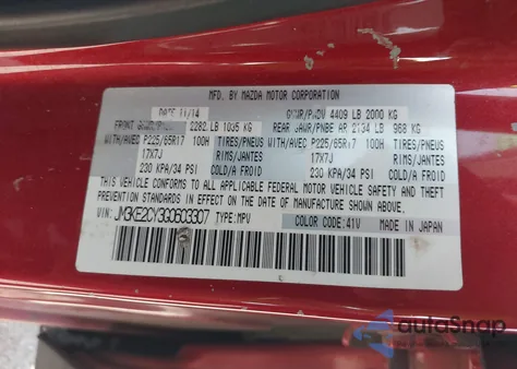 2016 Mazda Cx-5 Touring from USA, damaged, VIN JM3KE2CY3G0603307